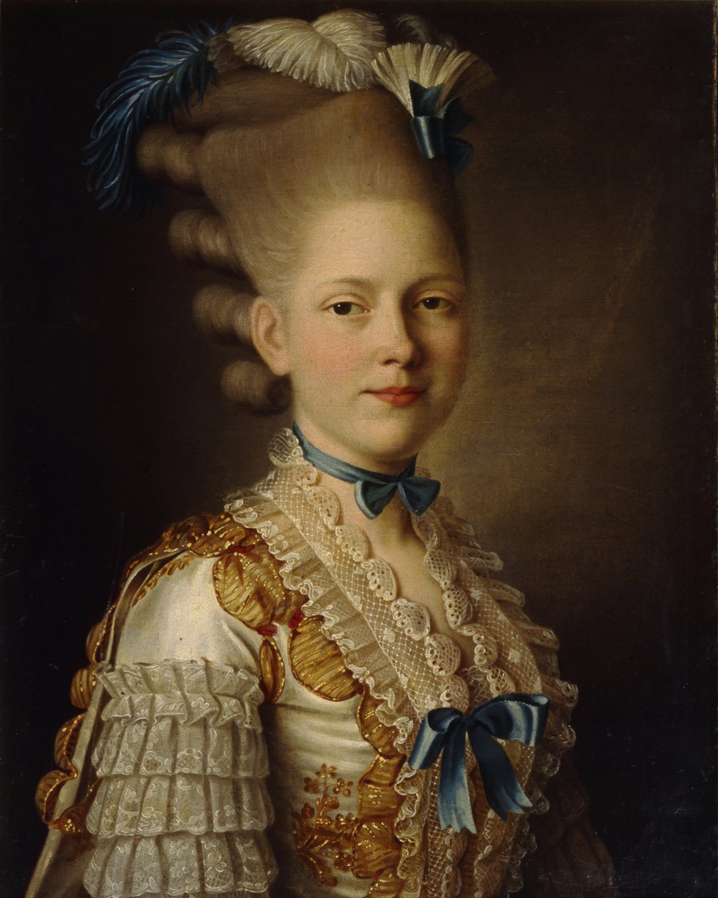 صورة الكونتيسة خ. Obolenskaya ، كاليفورنيا 1776 بواسطة الكسندر روسلين