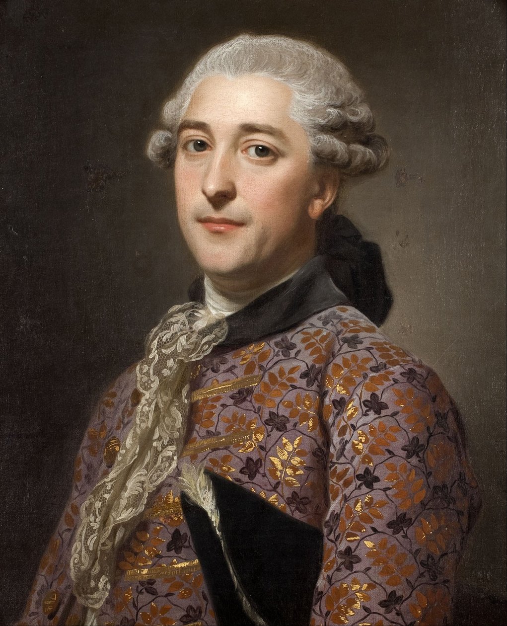 صورة للأمير فلاديمير بوريسوفيتش غوليتسين 1731-1799 ، 1762 بواسطة الكسندر روسلين