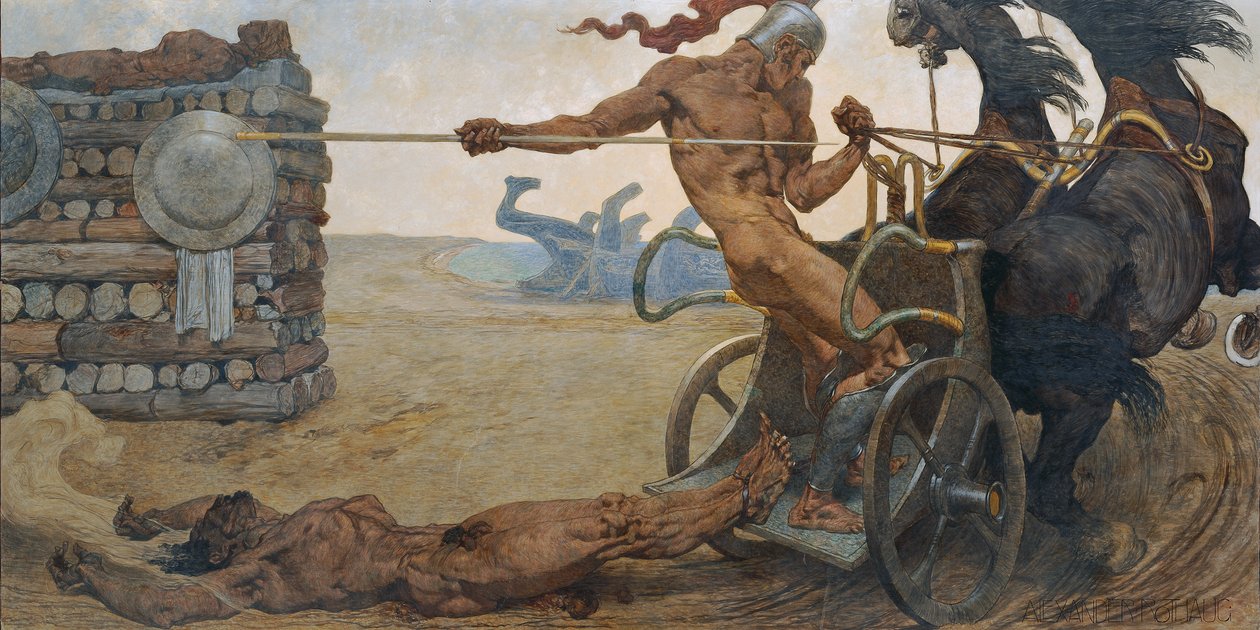 أخيل ، ج. 1930. بواسطة ألكسندر روثوغ