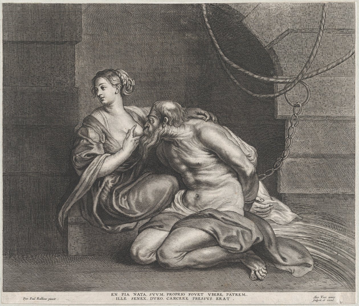 سيمون وبيرو ، كاليفورنيا. 1650-90. ، كاليفورنيا. 1650-90. بواسطة الكسندر فويت