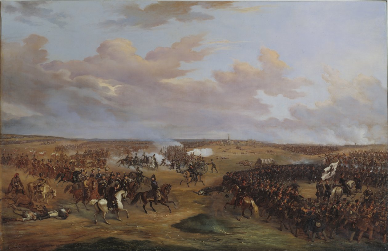 معركة دينيويتز ، 6 سبتمبر 1813 بواسطة ألكسندر ويترلينغ