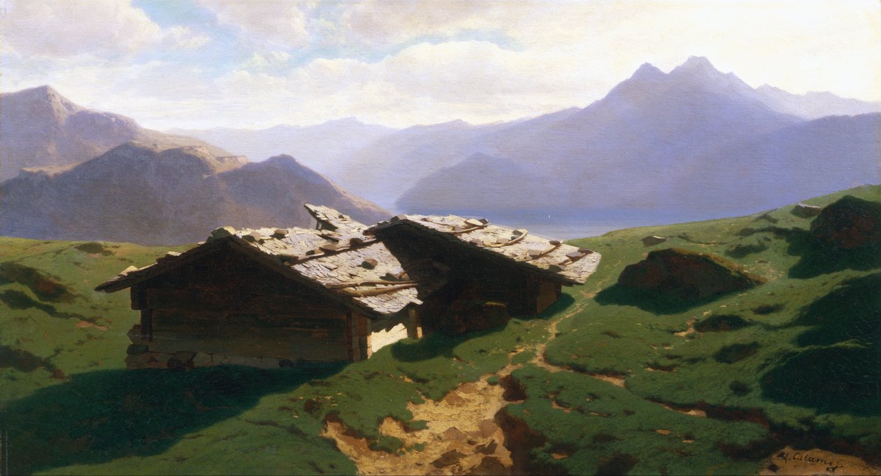 علامة Rigi في شاليهات Rigi Chalets بواسطة الكسندر كالامي