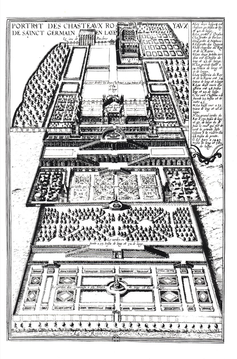 شاتو سان جيرمان أون لاي الجديد ، 1614 بواسطة الكسندر فرانسيني
