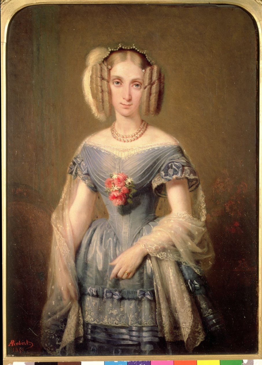لويز ماري دورليانز (1812-1850) بواسطة الكسندر روبرت