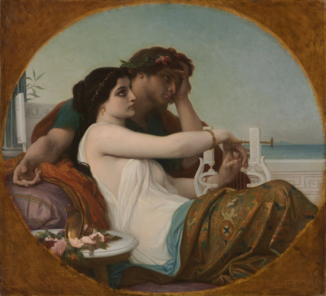 الطحالب و Boniface ، ج. 1857. بواسطة ألكسندر كابانيل