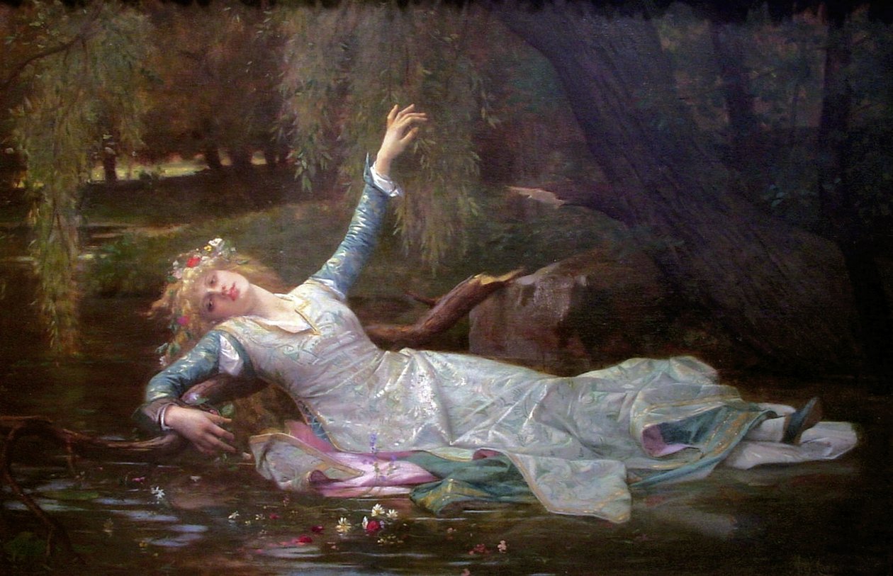 أوفيليا ، 1883 بواسطة ألكسندر كابانيل
