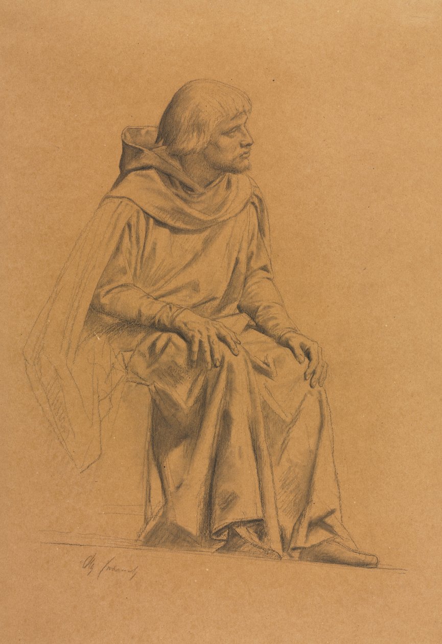 سانت لويس خلال العدالة ، ج. 1875. بواسطة ألكسندر كابانيل