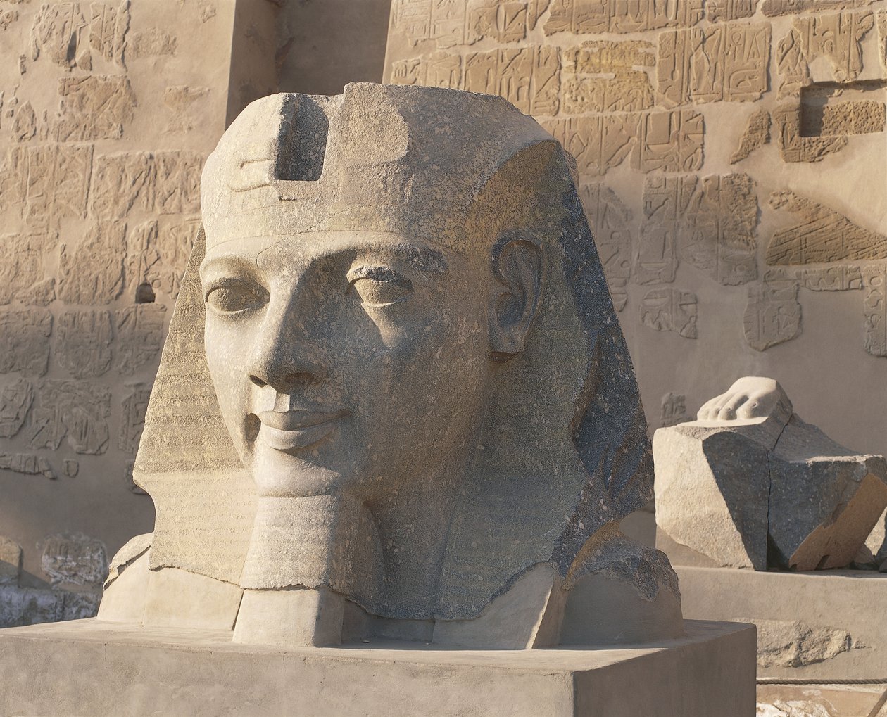 Colossal head of pharaoh بواسطة الكسندر جبرائيل (بعد) ديكامبس