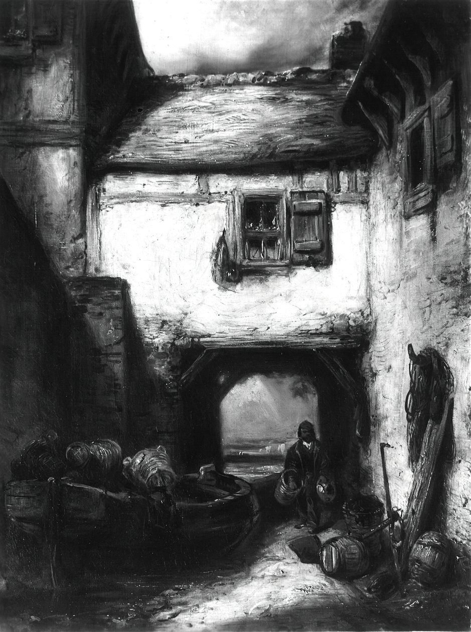 الفناء ، ج. 1855. بواسطة الكسندر جابرييل ديكامبس