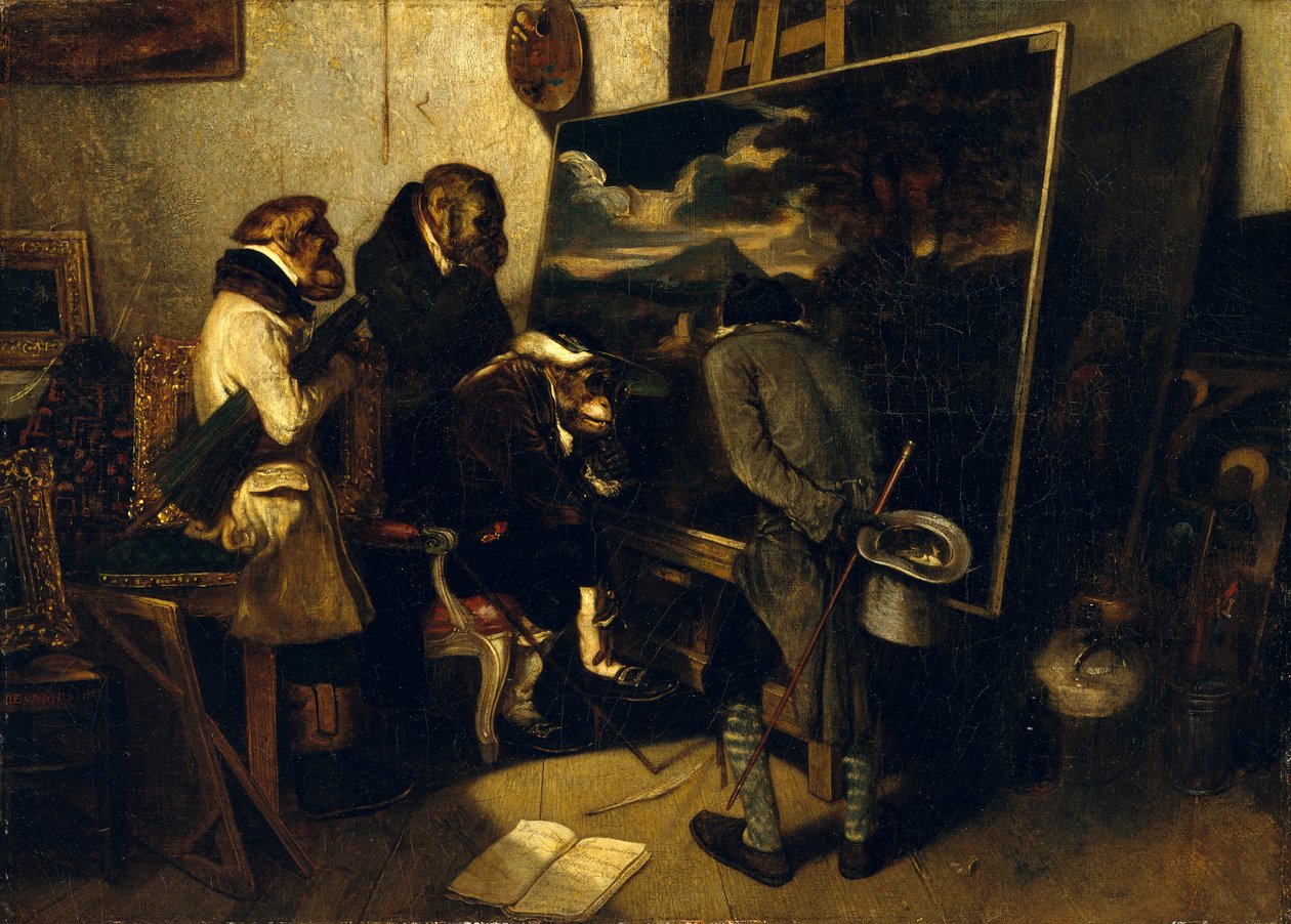 الخبراء ، 1837. بواسطة الكسندر جابرييل ديكامبس