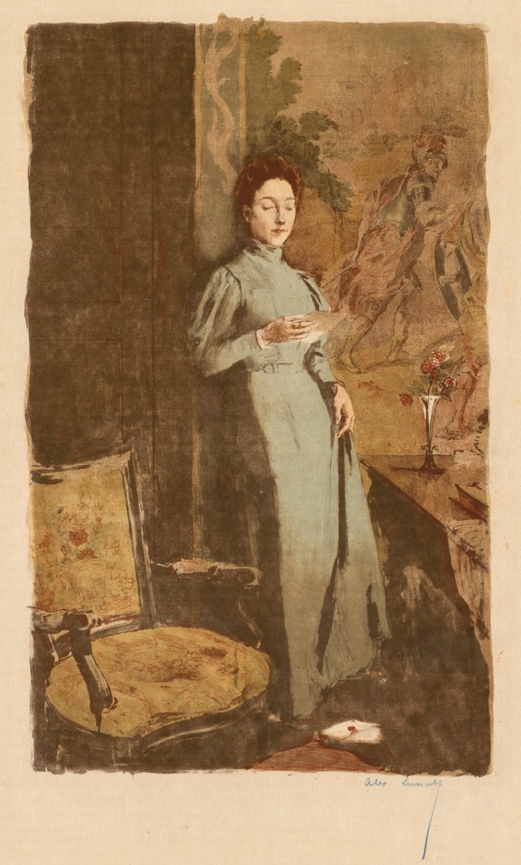 الرسالة La Lettre ، 1894. بواسطة ألكسندر لونوا