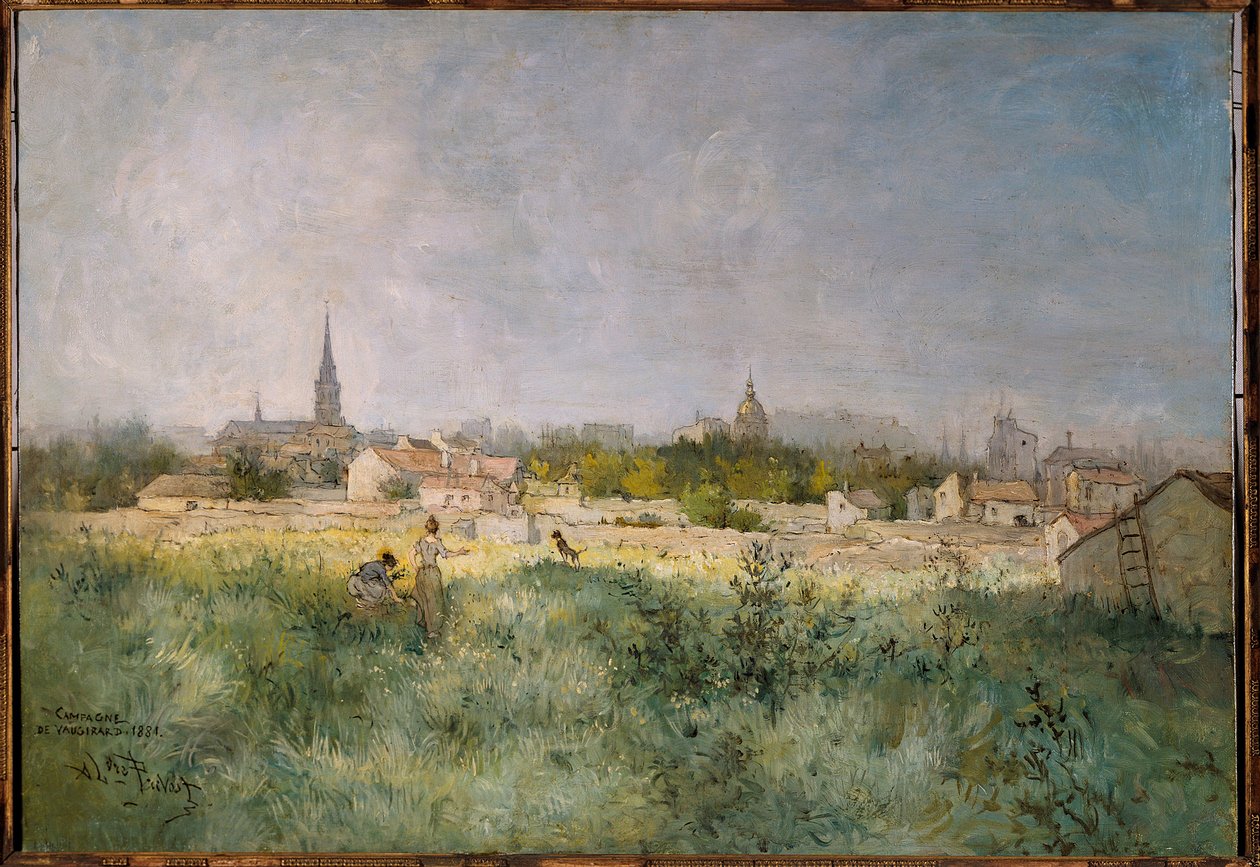 حملة فوجيرارد في عام 1881 رسم ألكساندر بريفوست (القرن التاسع عشر) صن. 0.46 × 0.65 م باريس. متحف الكرنفال بواسطة الكسندر بريفوست