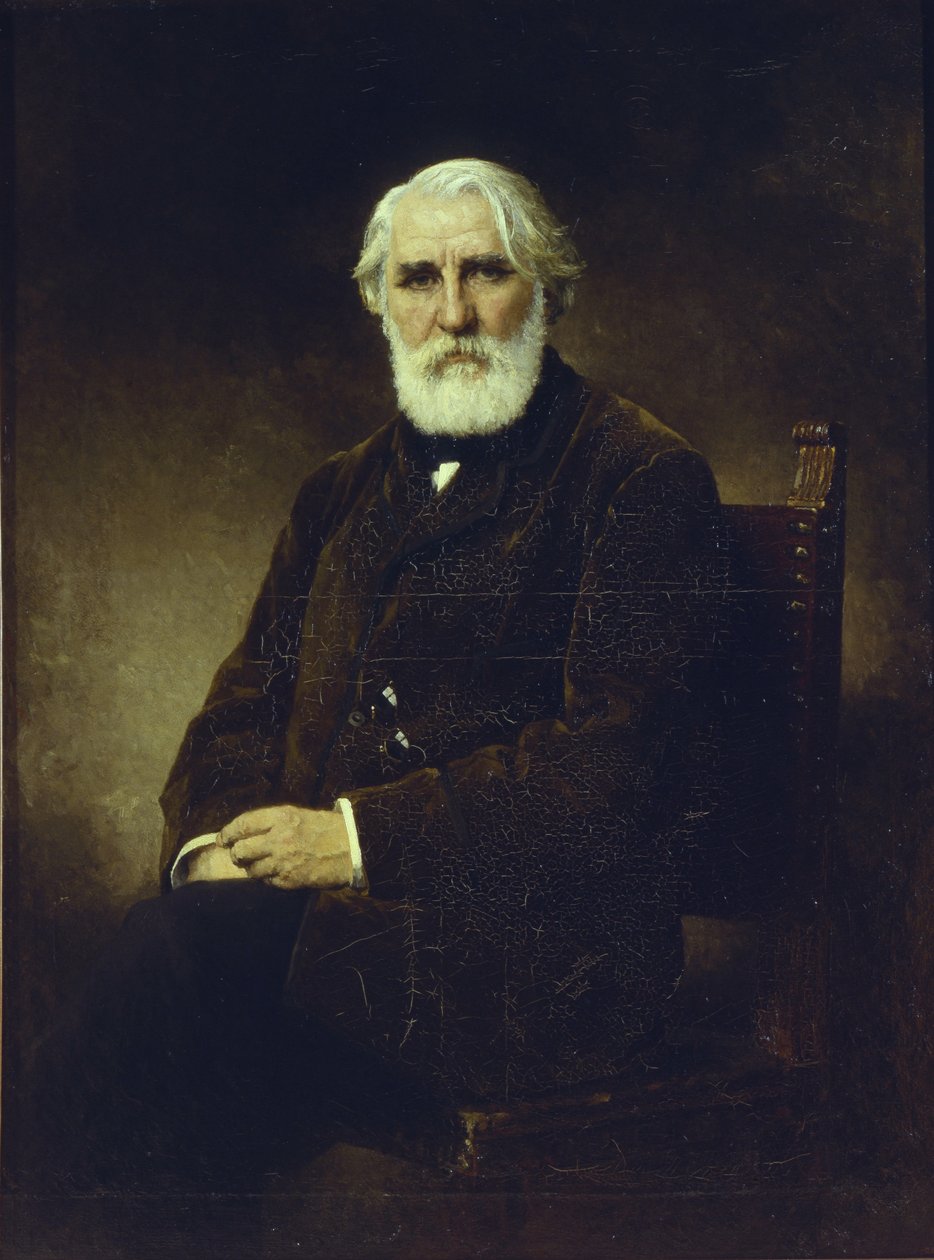 صورة للمؤلف إيفان س. تورجينيف 1818-1883 ، 1875 بواسطة أليكسي أليكسييفيتش هارلاموف