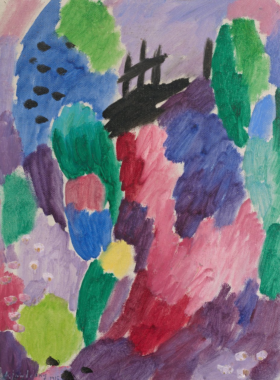ريد باث ، سانت بريكس ، 1915. بواسطة Alexej von Jawlensky