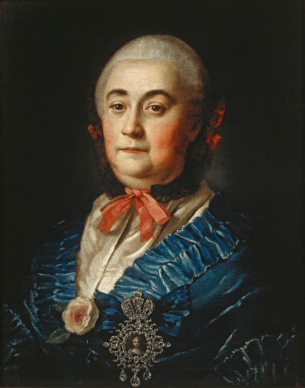 صورة أناستاسيا إزمايلوفا 1703-1761 ، 1759 بواسطة أليكسي بتروفيتش أنتروبوف