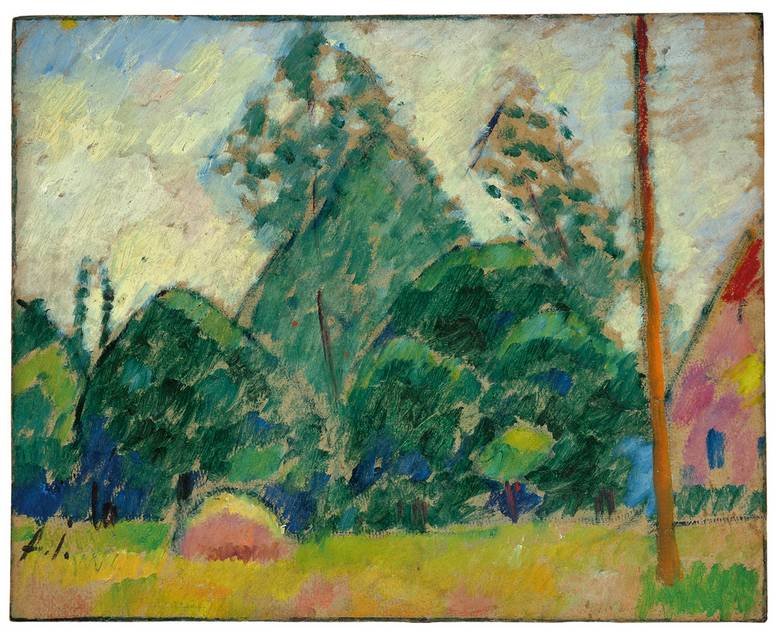 روند بوم فاسربورغ بواسطة Alexej von Jawlensky