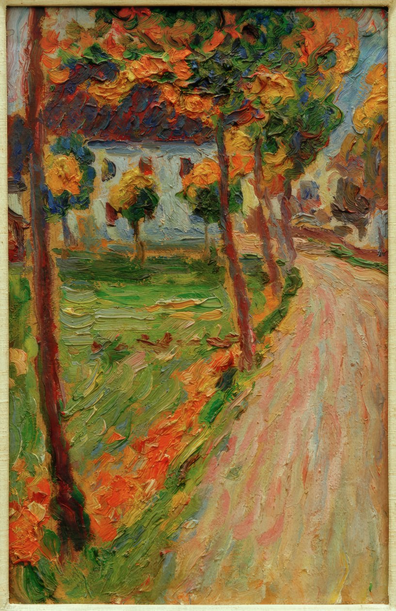 A. v. Jawlensky، Landstraße بواسطة Alexej von Jawlensky
