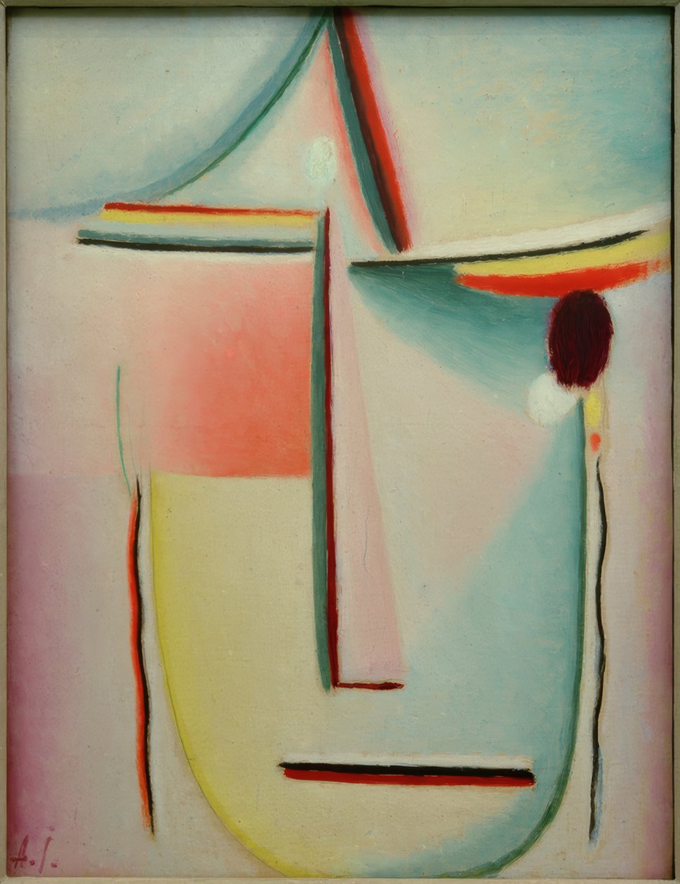 رأس الملخص: مصير بواسطة Alexej von Jawlensky