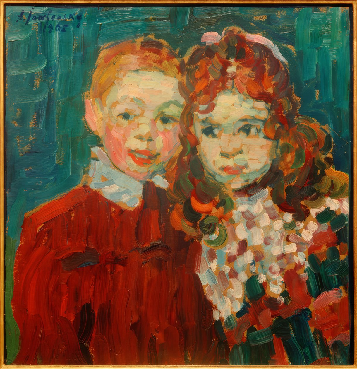 أندريه وكاتجا بواسطة Alexej von Jawlensky