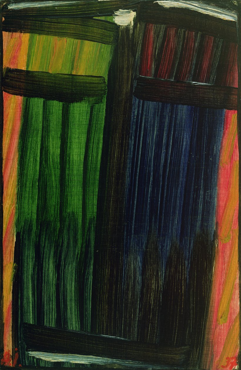 تأمل كبير ، 1937 بواسطة Alexej von Jawlensky