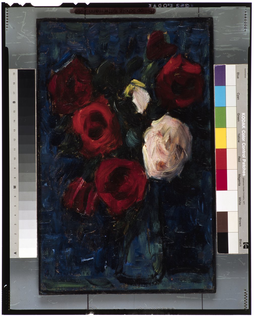 الحياة الساكنة الكبيرة: الورود الثانية ، 1937 بواسطة Alexej von Jawlensky
