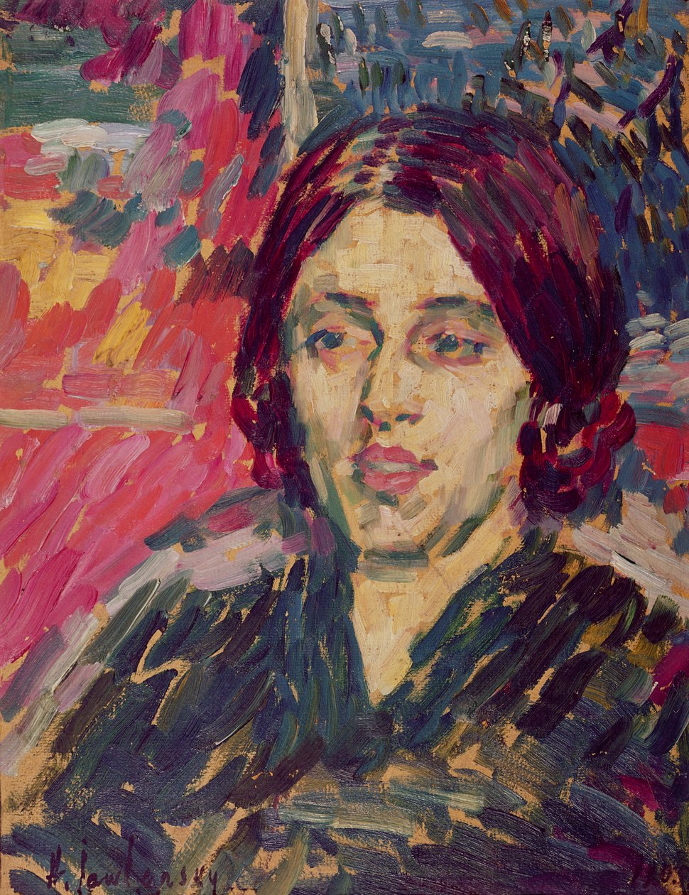 ماري كوري (1867-1934) c.1905 بواسطة Alexej von Jawlensky