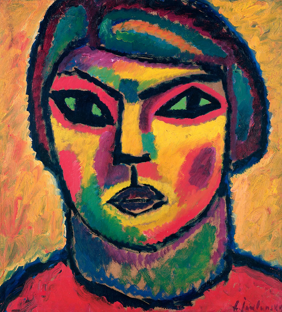 النضج ، ج 1912 بواسطة Alexej von Jawlensky