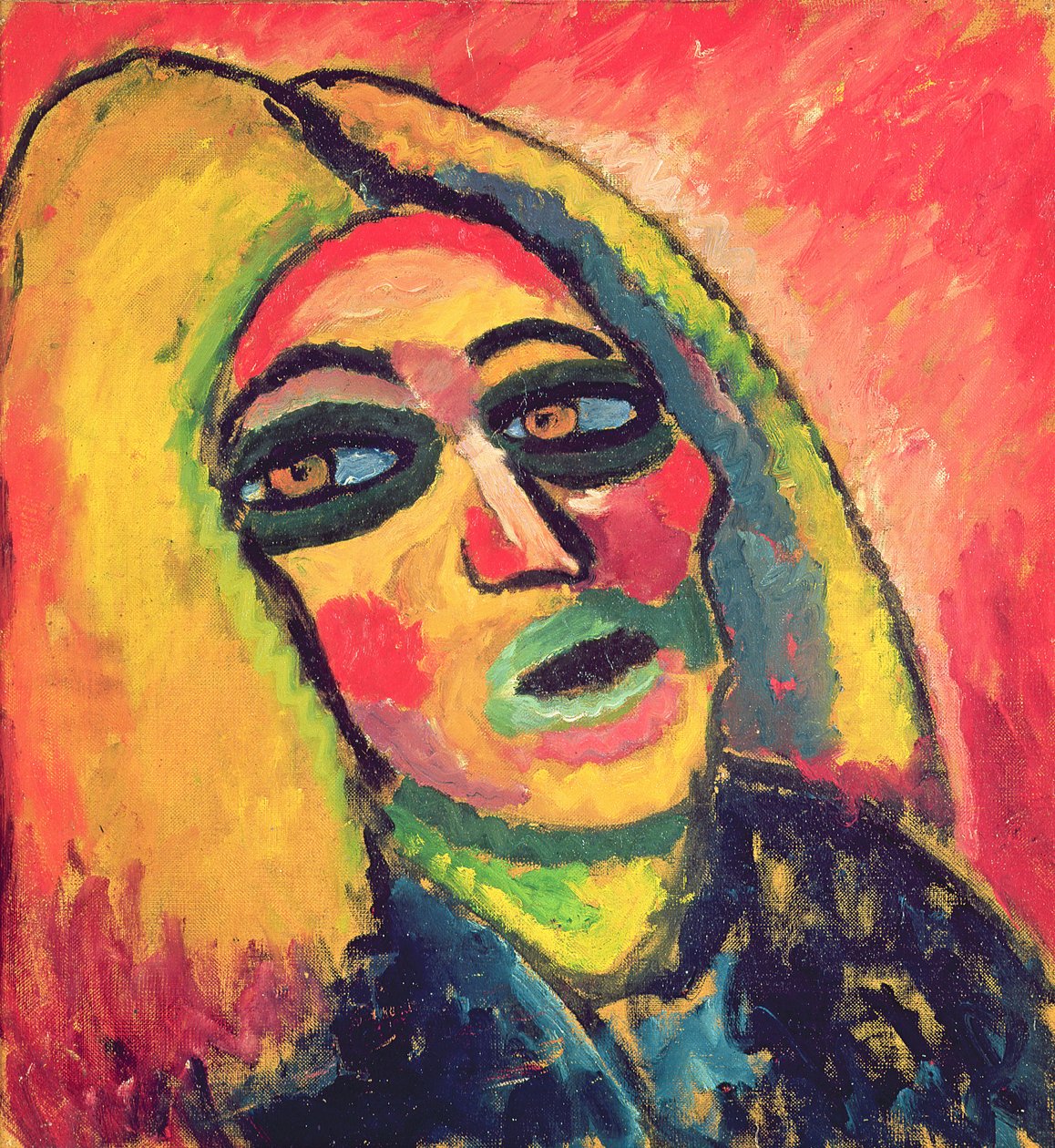 صورة لامرأة ، 1912 بواسطة Alexej von Jawlensky