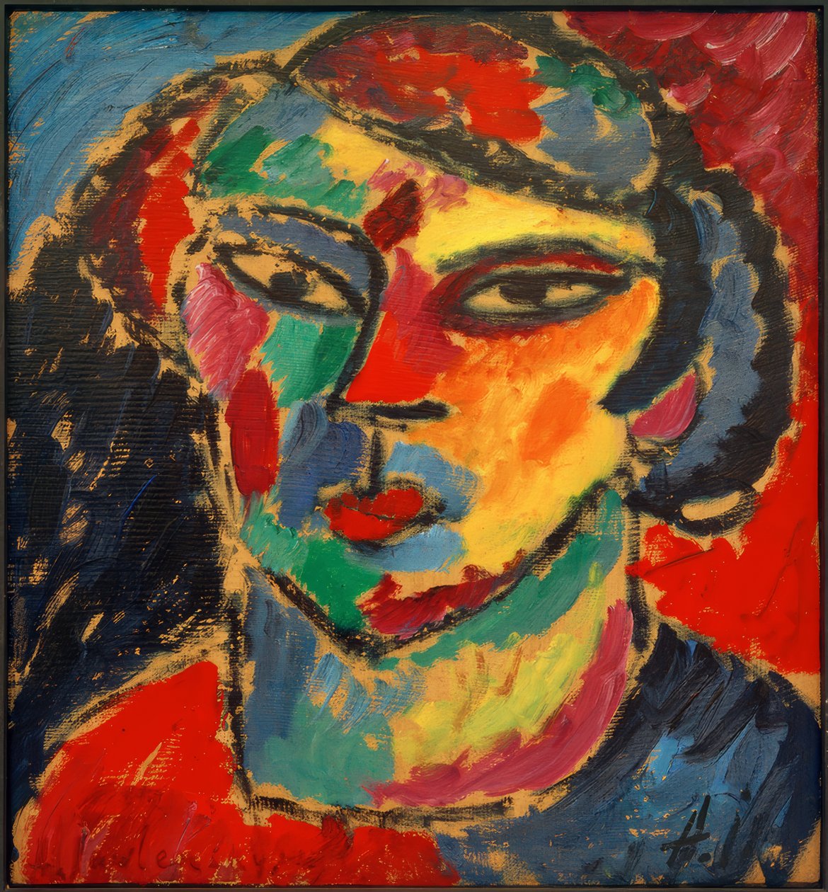 سارازينين بواسطة Alexej von Jawlensky