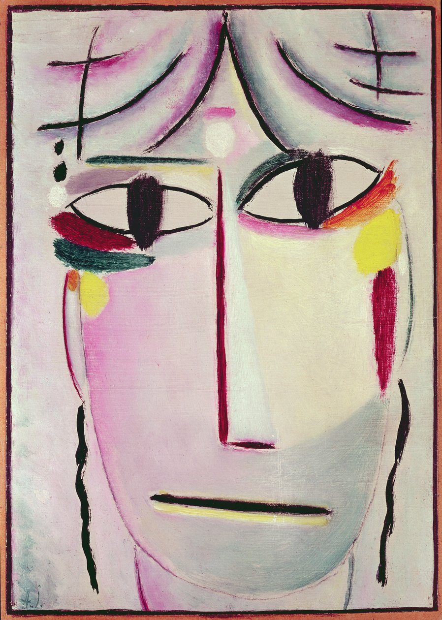 وجه المخلص ، 1920 بواسطة Alexej von Jawlensky