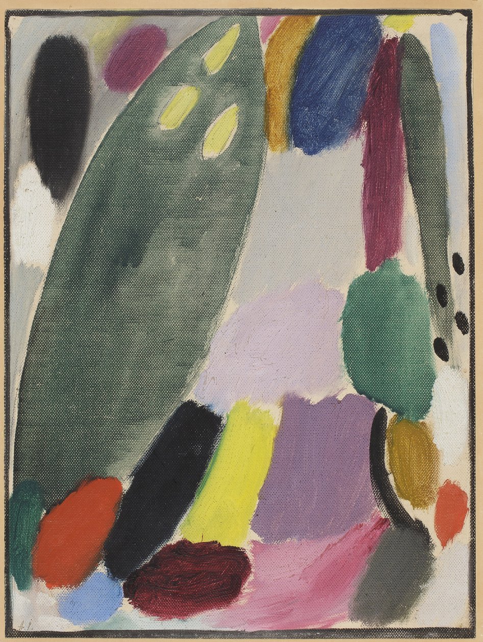 الاختلاف: الميل ، 1919 بواسطة Alexej von Jawlensky
