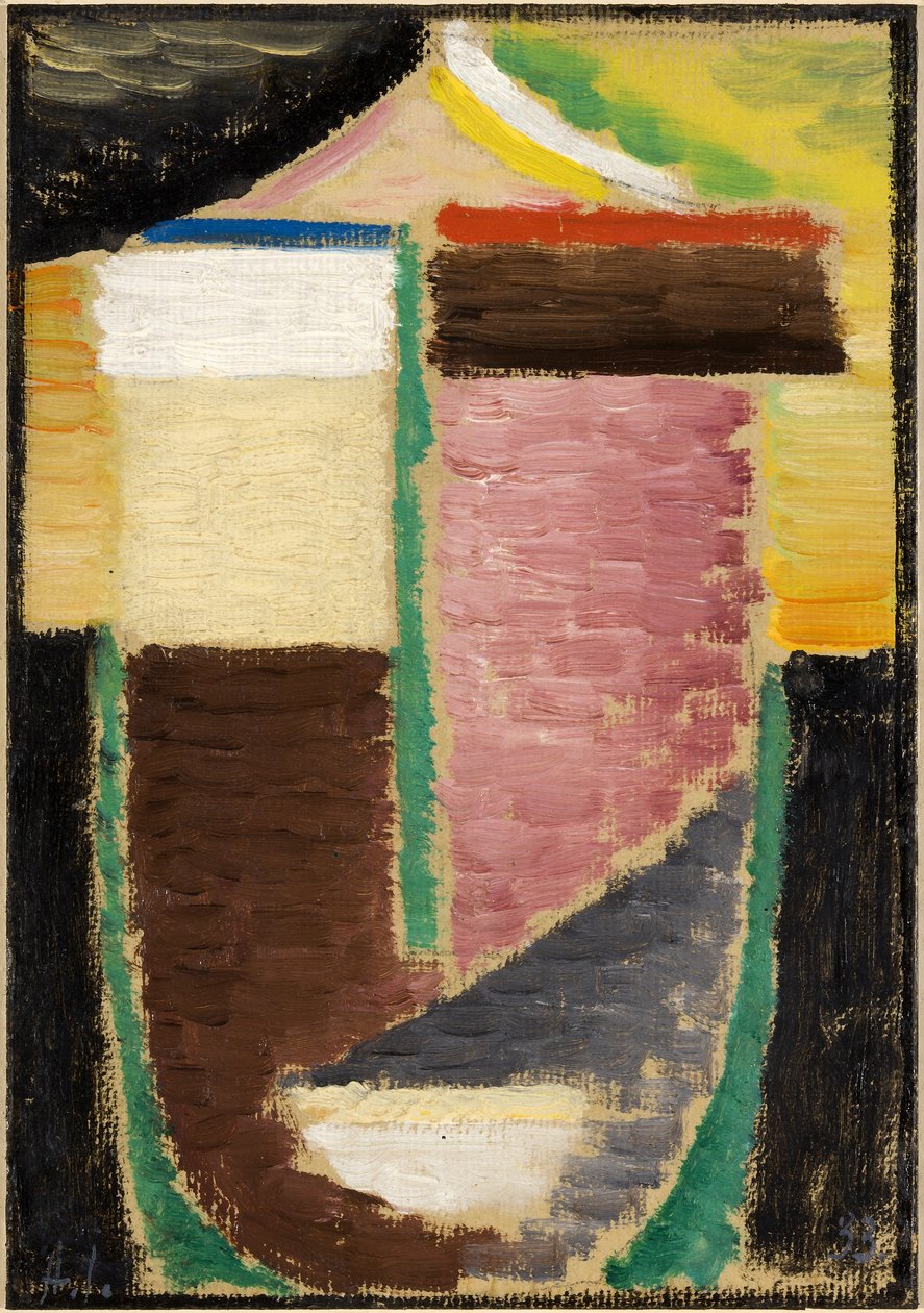 رئيس مجردة ، 1933 بواسطة Alexej von Jawlensky