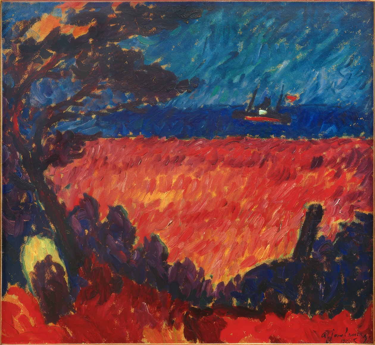 An der Ostsee بواسطة Alexej von Jawlensky