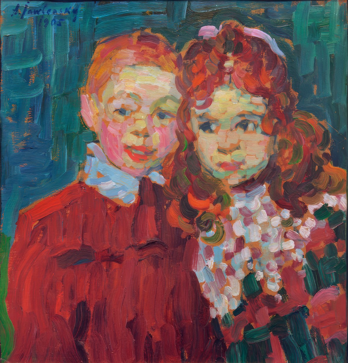 أندريه وكاتجا بواسطة Alexej von Jawlensky