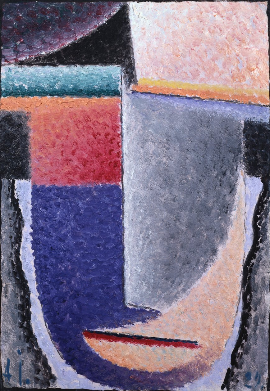 الرأس الكبير بواسطة Alexej von Jawlensky