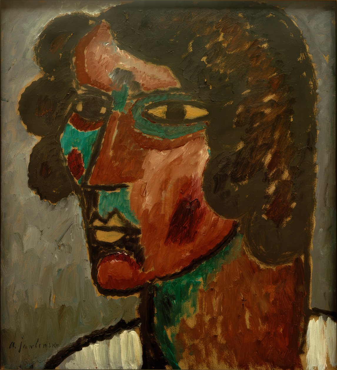 صورة ساشاروف بواسطة Alexej von Jawlensky
