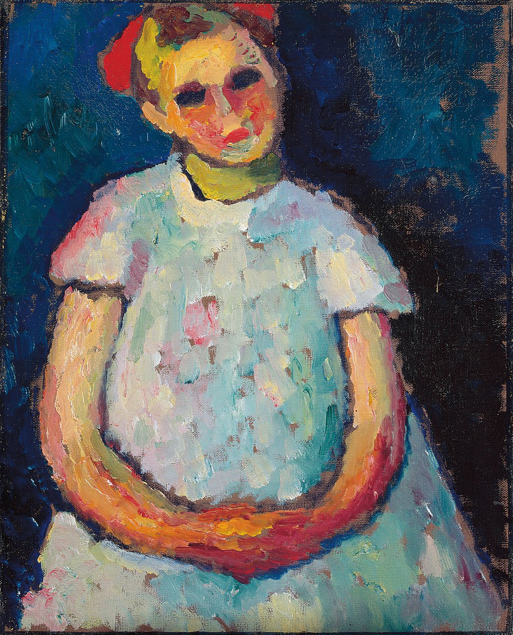 الطفل ذو اليدين المطويتين ، ج. 1909 بواسطة Alexej von Jawlensky