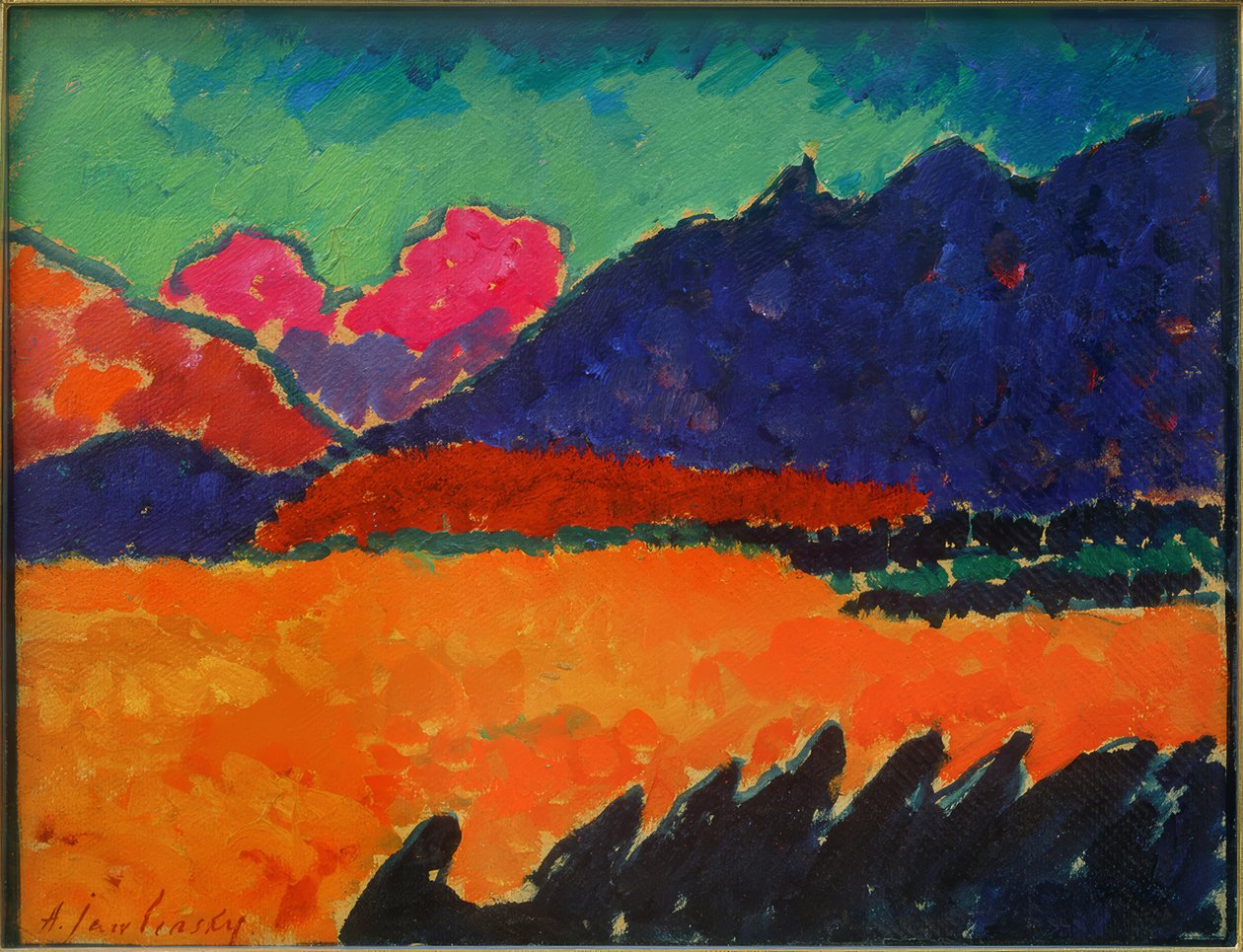 الوادي - مورناو بواسطة Alexej von Jawlensky