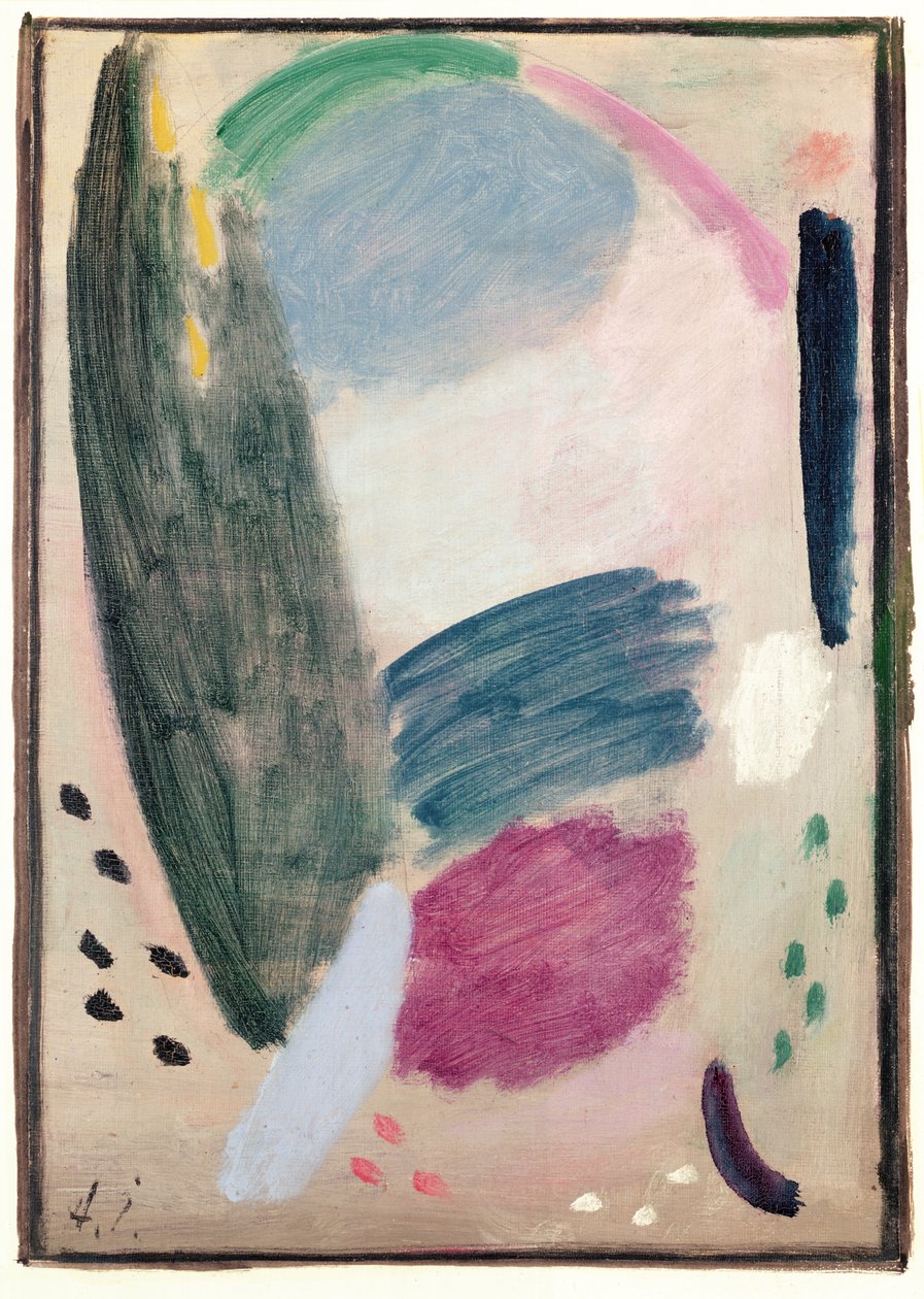 الحلم ، صباح الأحد ، أسكونا بواسطة Alexej von Jawlensky