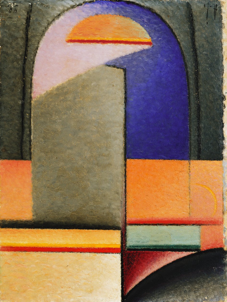 مساء؛ مساء 1929 - 1930 بواسطة Alexej von Jawlensky