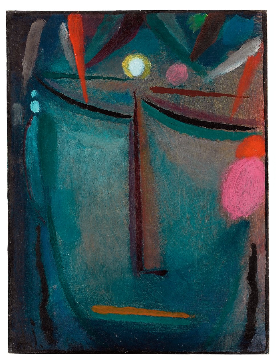 وجه المسيح ، تاج الأشواك ، 1918 بواسطة Alexej von Jawlensky