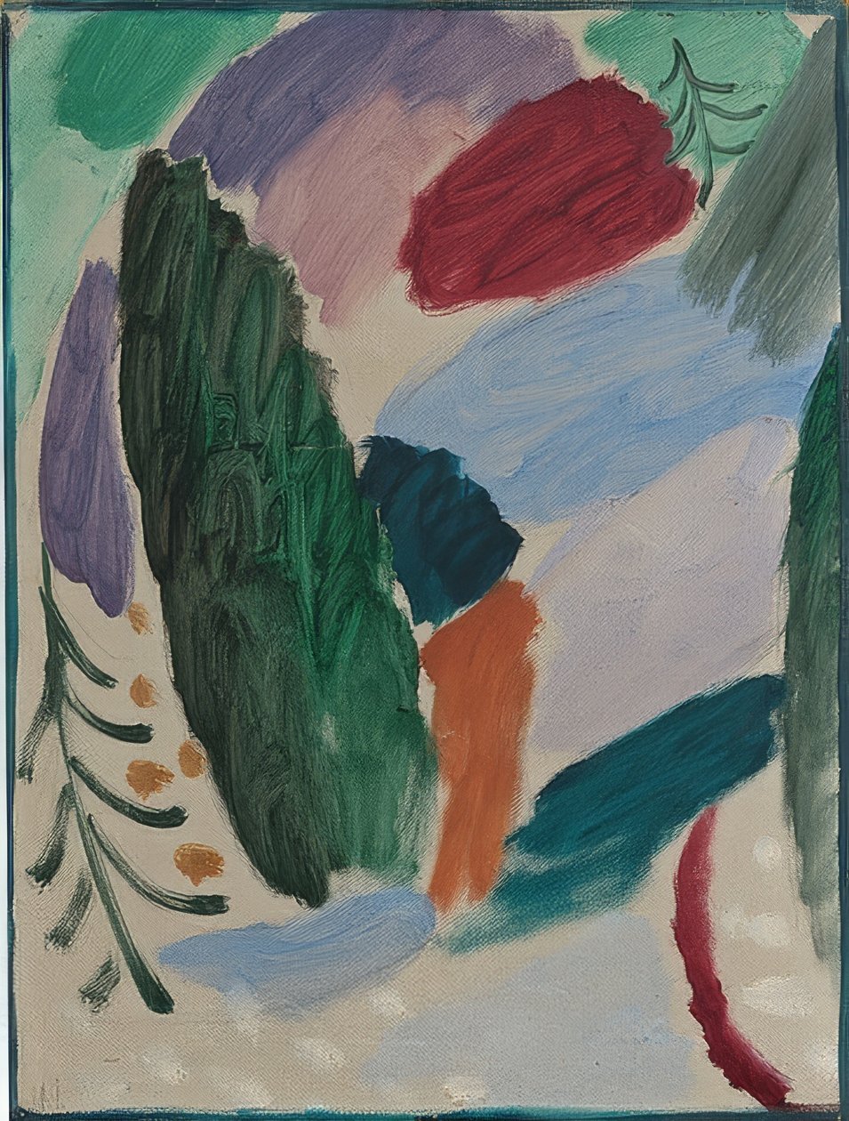 يوم فاتر. 1915 بواسطة Alexej von Jawlensky