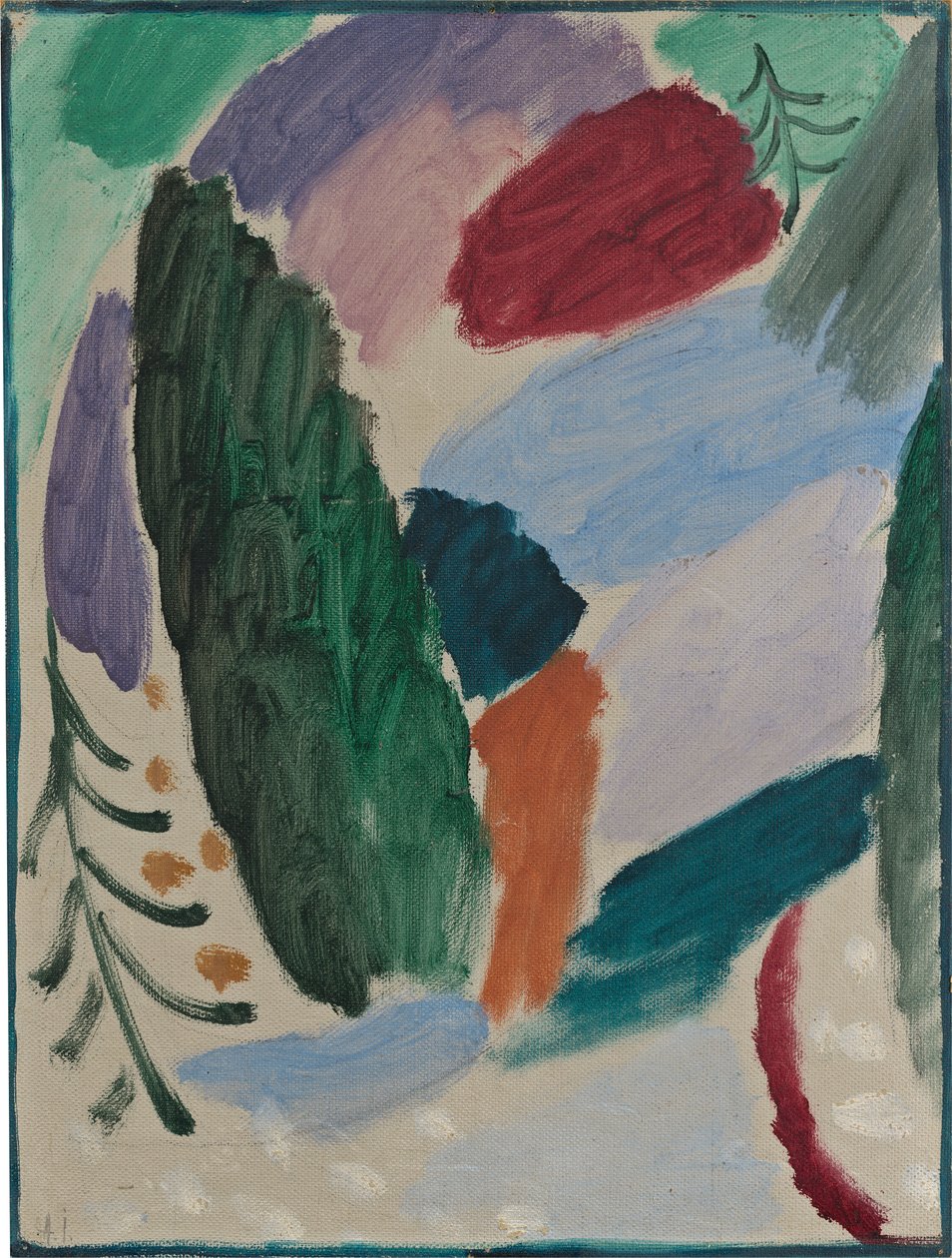 يوم فاتر ، 1915 بواسطة Alexej von Jawlensky