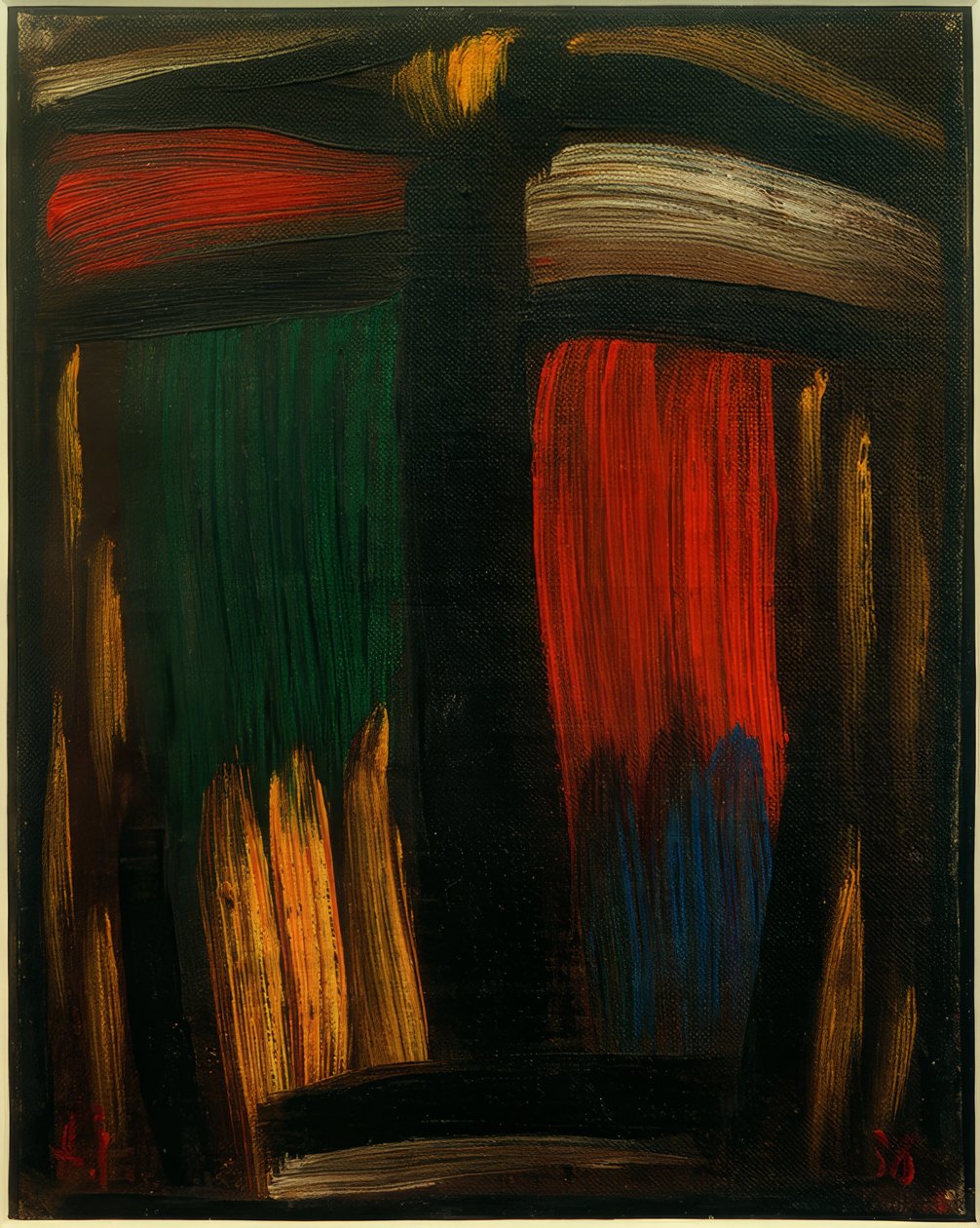 تأمل كبير: الجمر بواسطة Alexej von Jawlensky