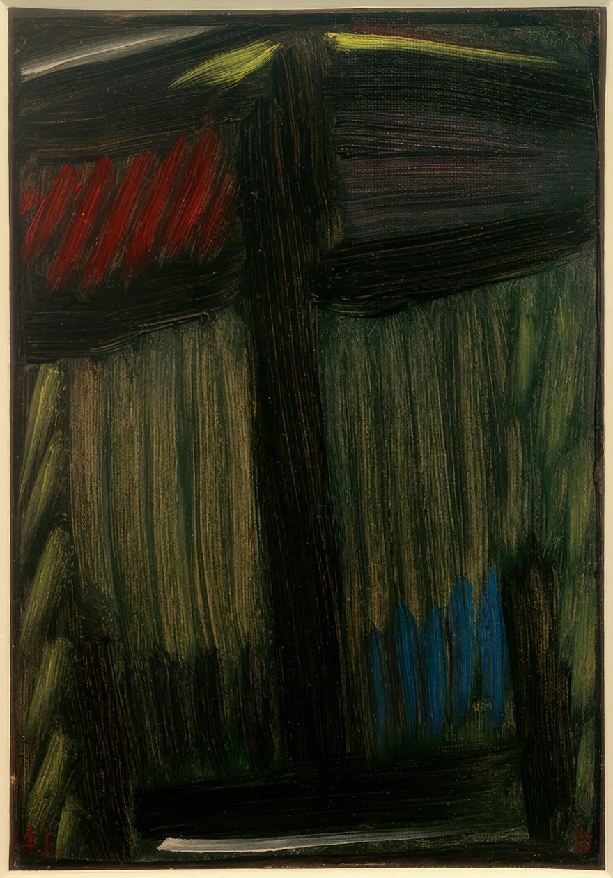 تأمل كبير: ليلة الشتاء بواسطة Alexej von Jawlensky