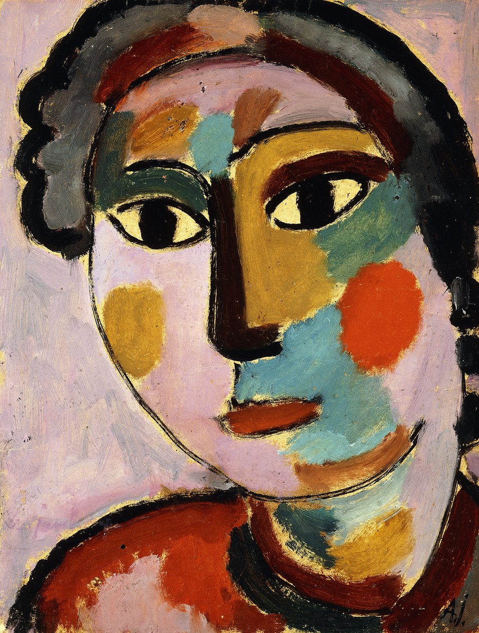 رئيس؛ رئيس ، ج .1616 بواسطة Alexej von Jawlensky