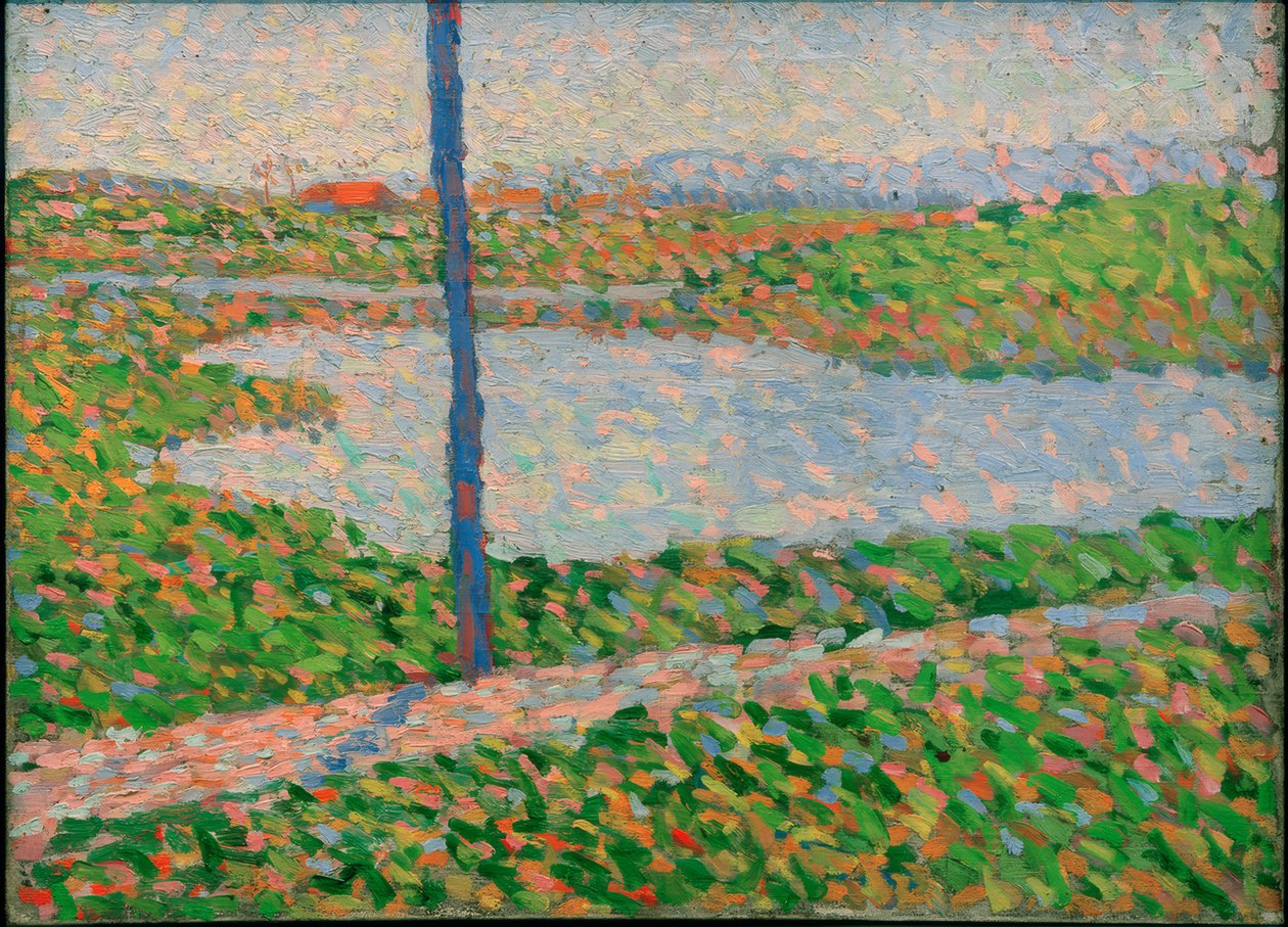 المناظر الطبيعية مع البحيرة بواسطة Alexej von Jawlensky