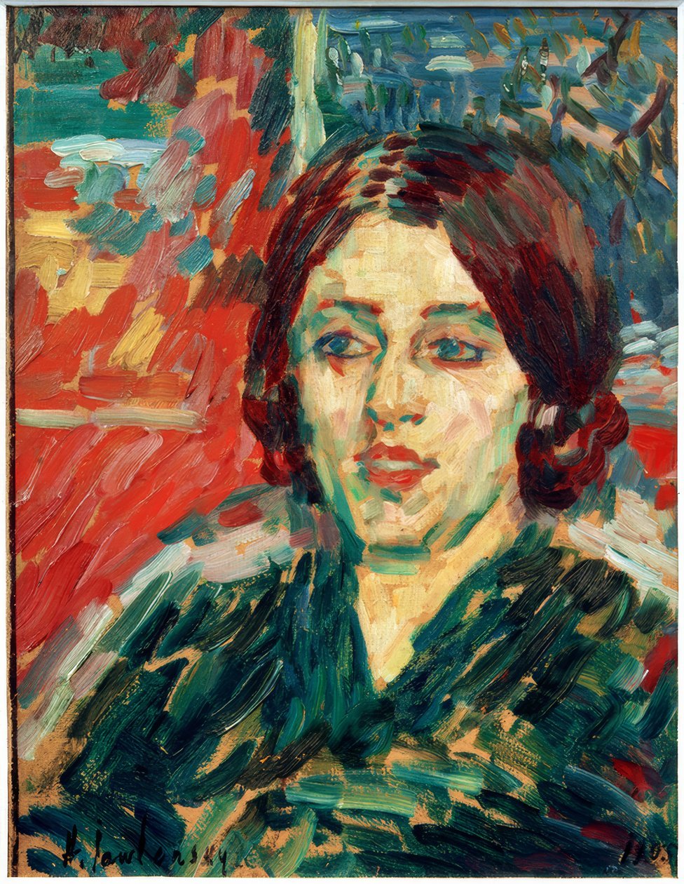 مدام كوري أنا بواسطة Alexej von Jawlensky