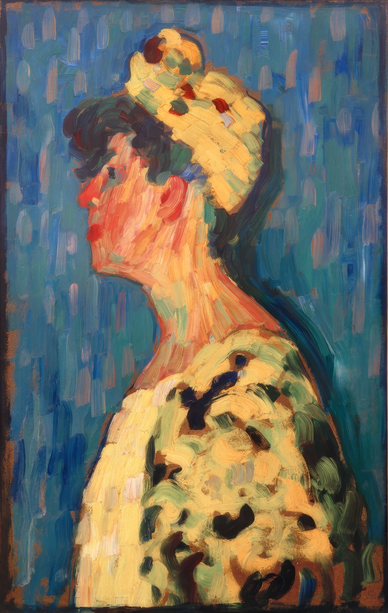 ماريان فون ويرفيكين في الملف الشخصي بواسطة Alexej von Jawlensky