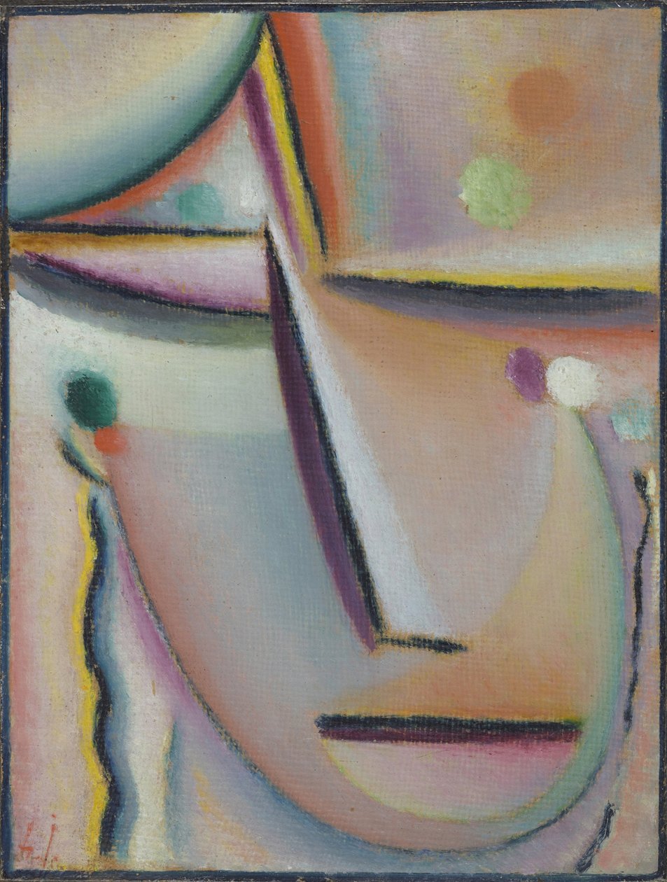 تأمل الصلاة بواسطة Alexej von Jawlensky
